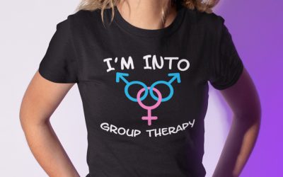 I’m Into Group Therapy MFM Threesome Unisex T-Shirt